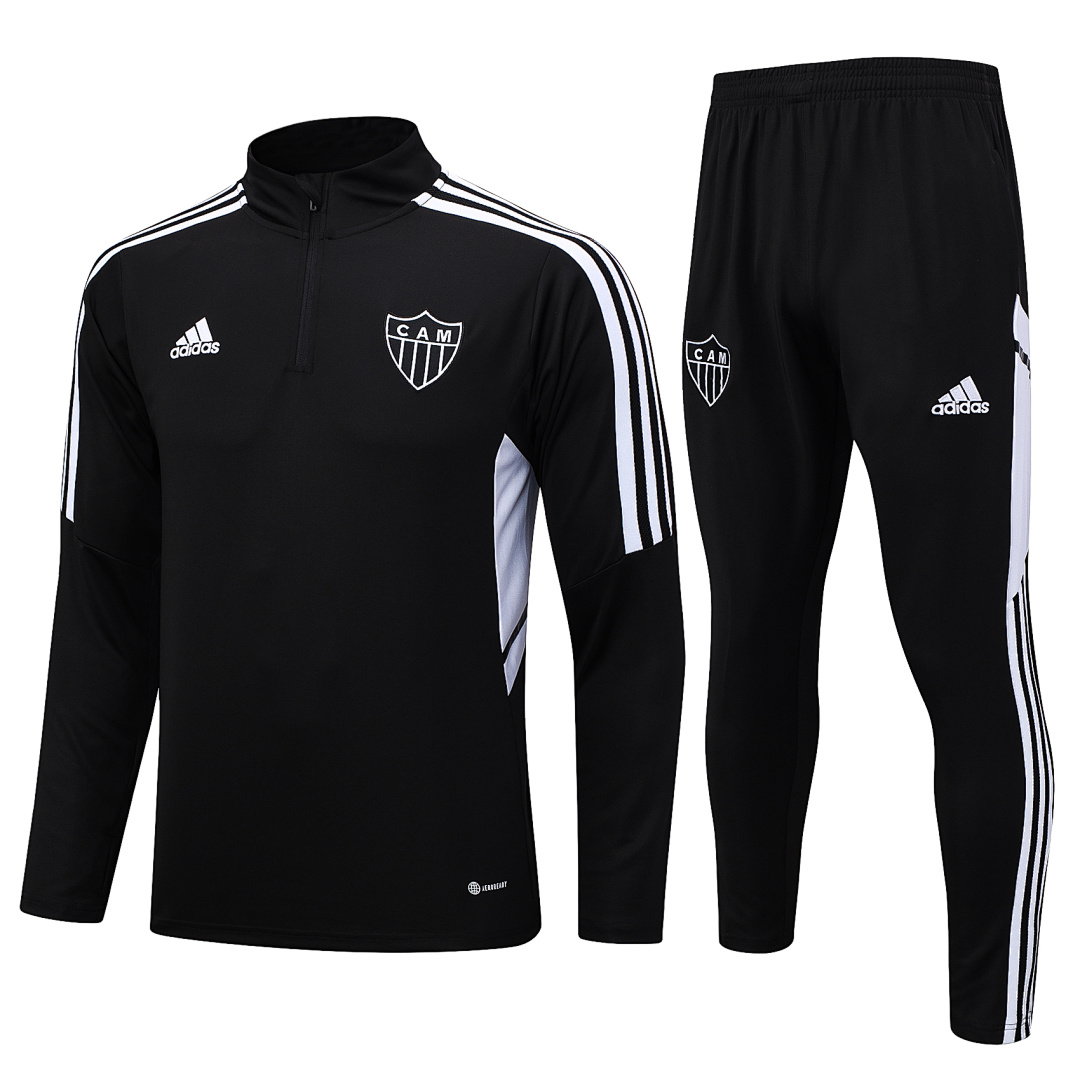 23/24 Atlético Mineiro Half-Zip Men's Training Kit Black