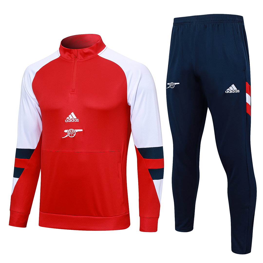 23/24 Arsenal Half-Zip Men's Training Kit Red