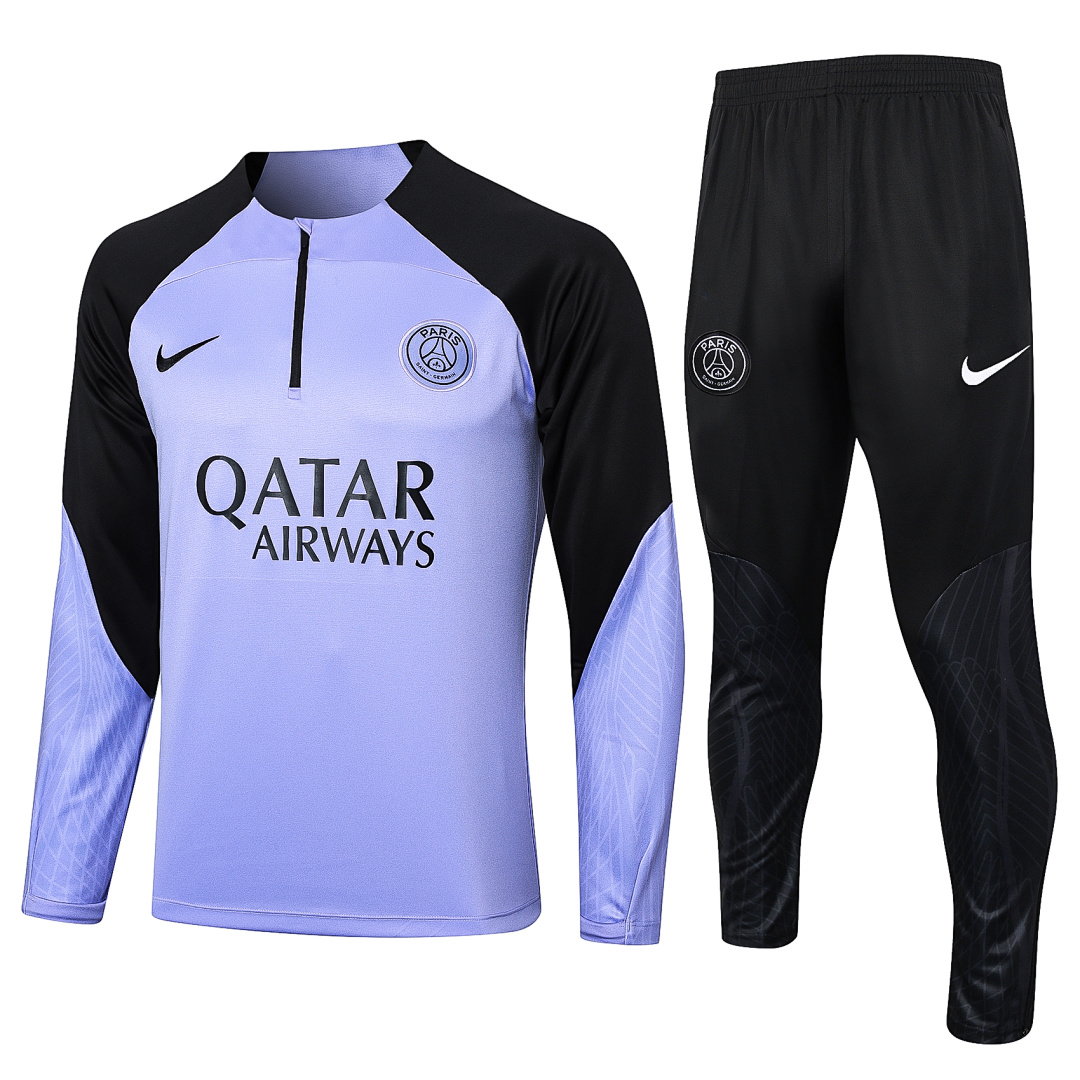 23/24 PSG Half-Zip Men's Training Kit Light Purple
