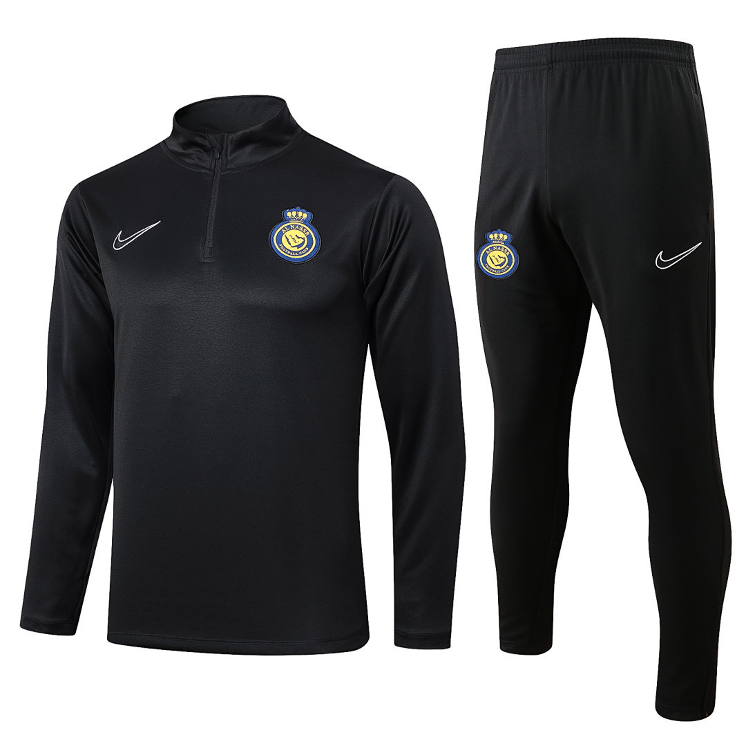 24/25 Riyadh Half-Zip Men's Training Kit Black
