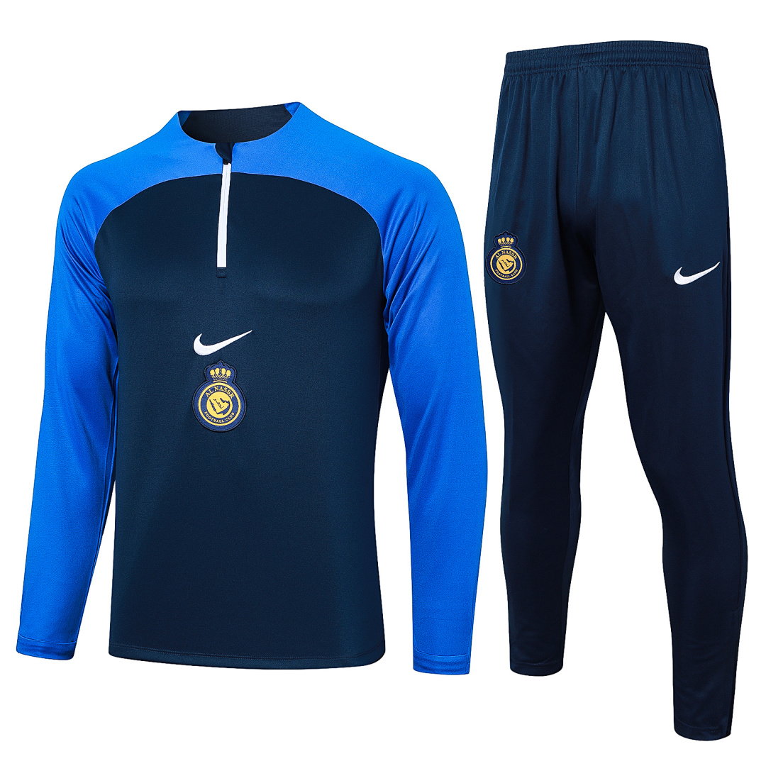 23/24 Riyadh Half-Zip Men's Training Kit Royal Blue