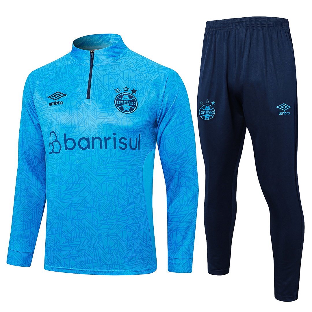 24/25 Gremio Half-Zip Men's Training Kit Aqua Blue