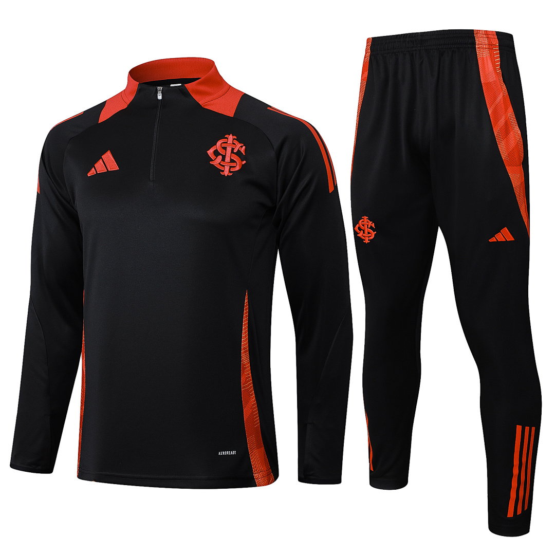 24/25 Internacional Half-Zip Men's Training Kit Black