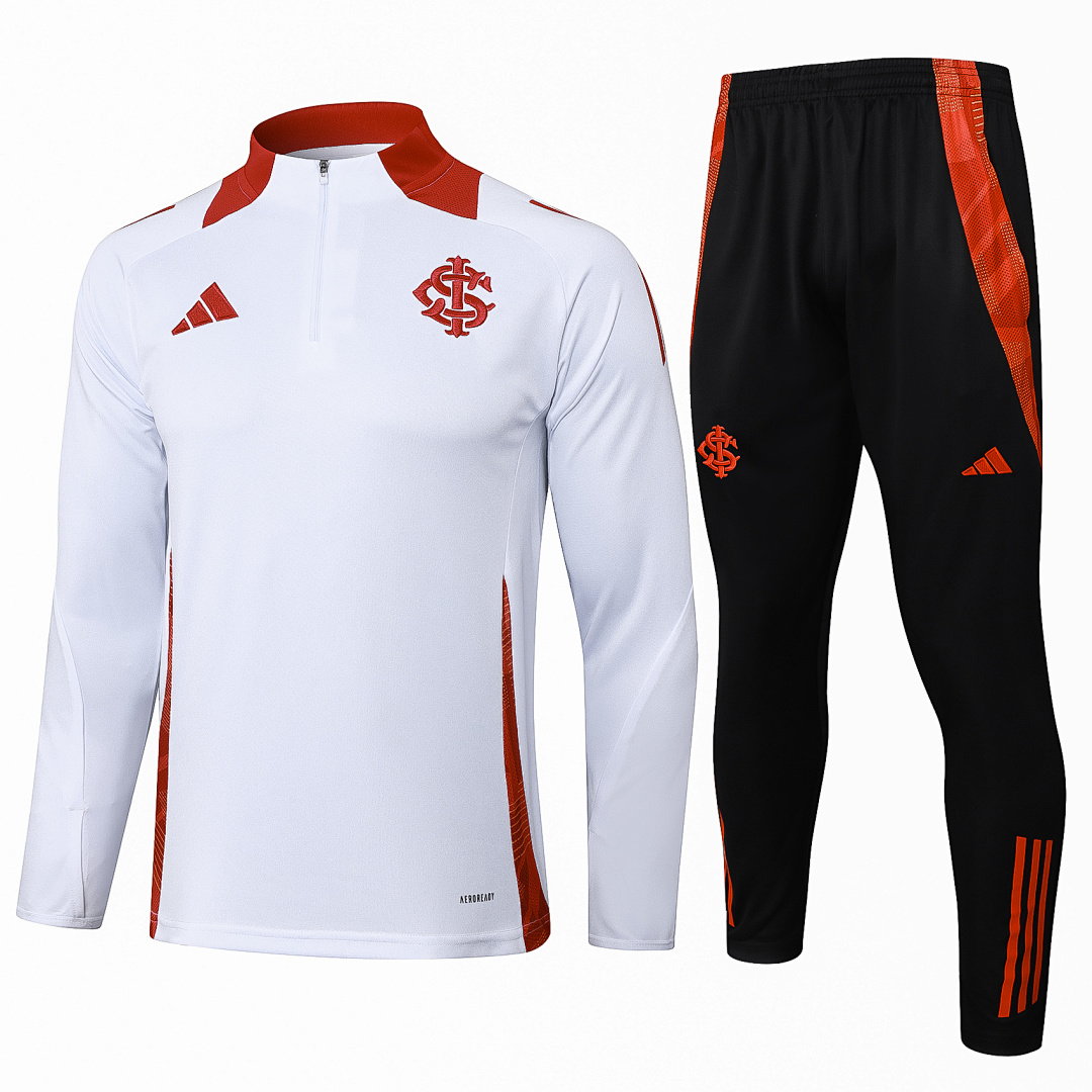 24/25 Internacional Half-Zip Men's Training Kit White