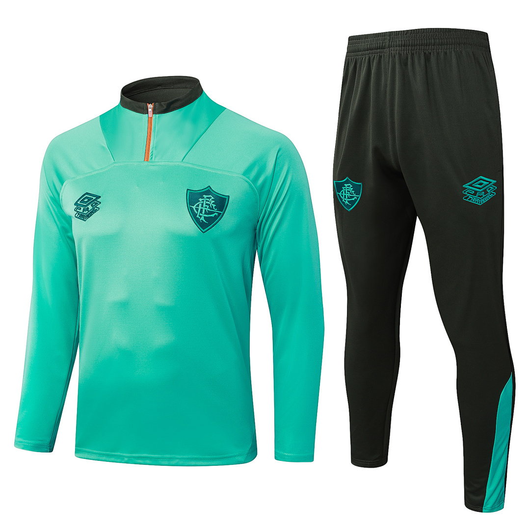 25/26 Fluminense Half-Zip Men's Training Kit Green