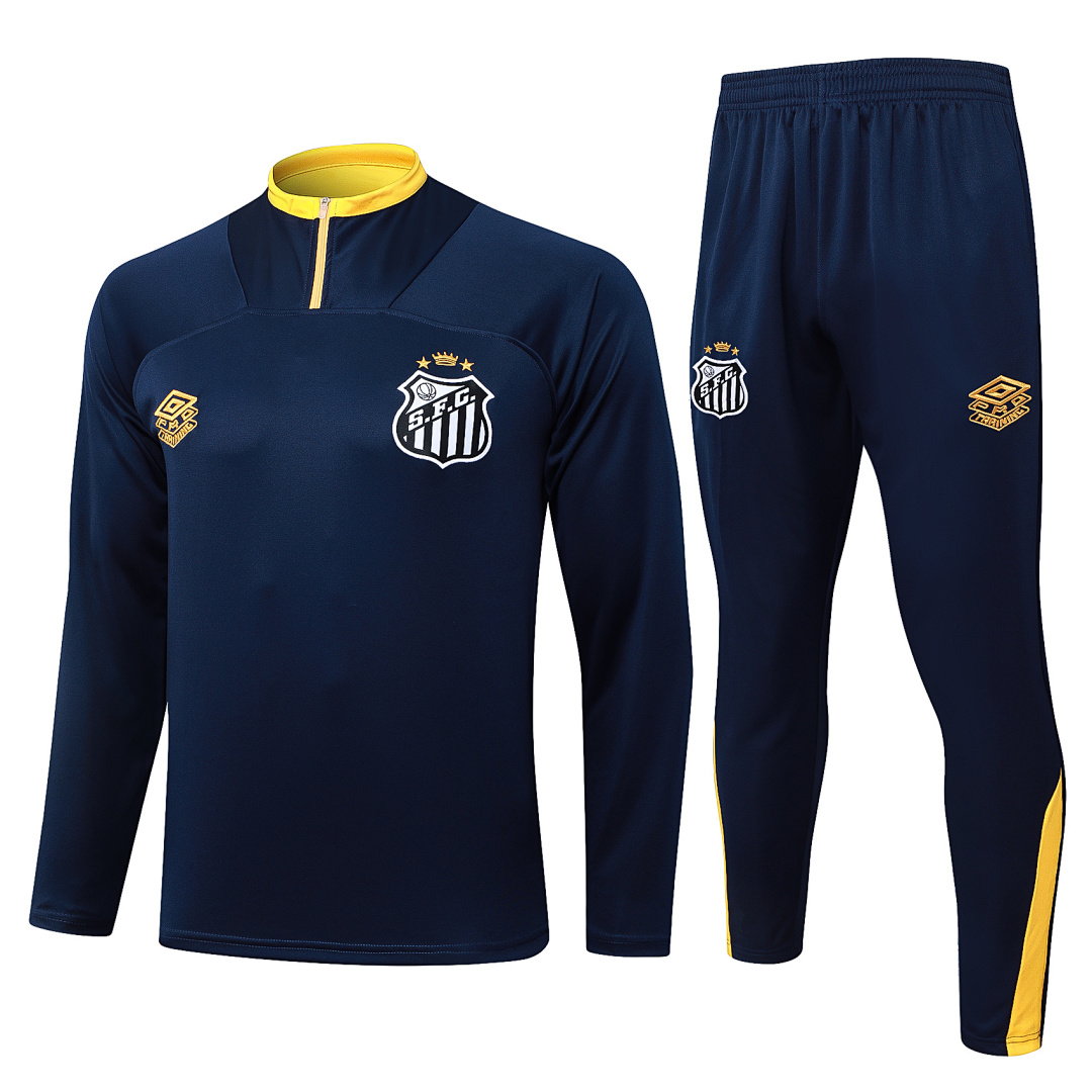 25/26 Santos Half-Zip Men's Training Kit Teal