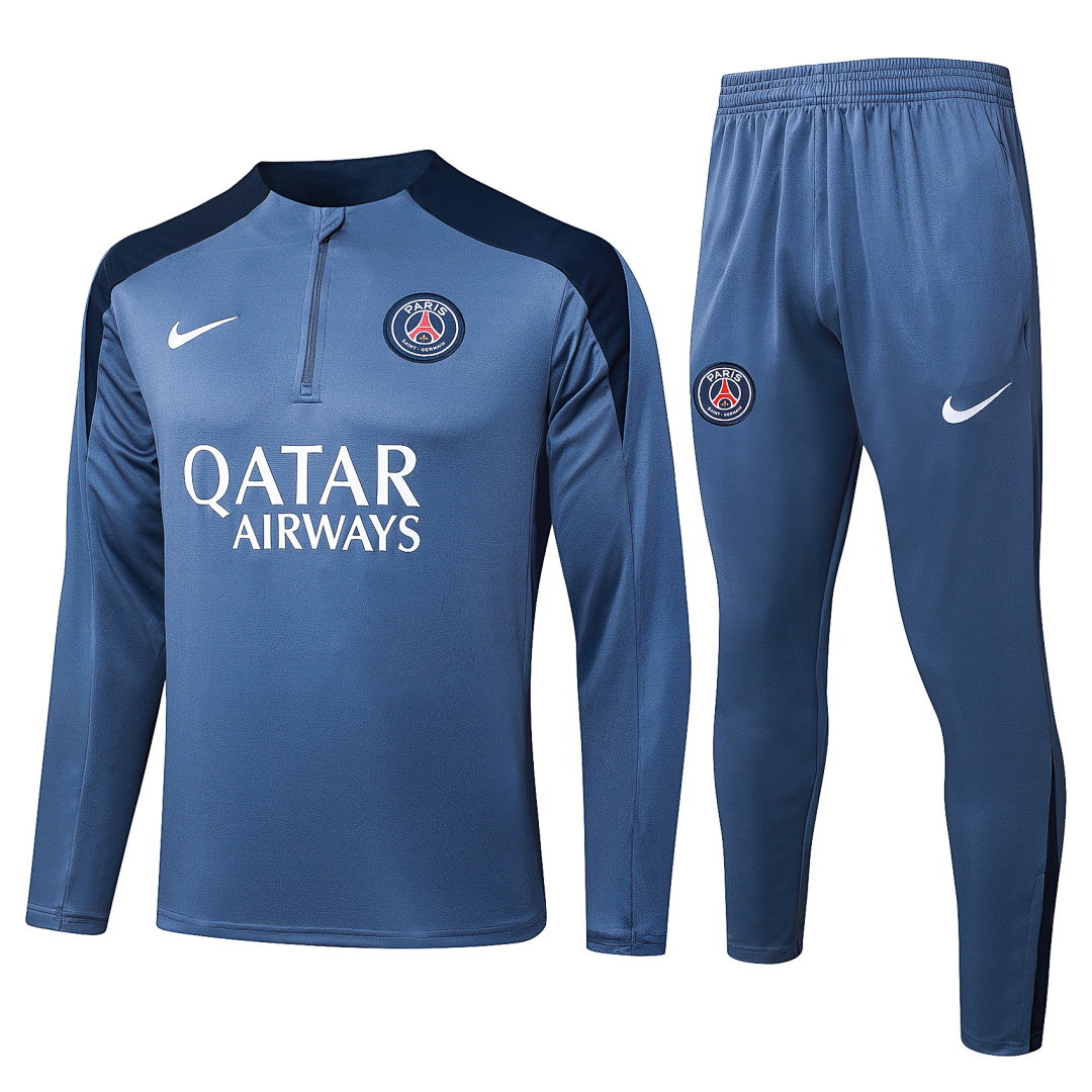 25/26 PSG Half-Zip Men's Training Kit Gray