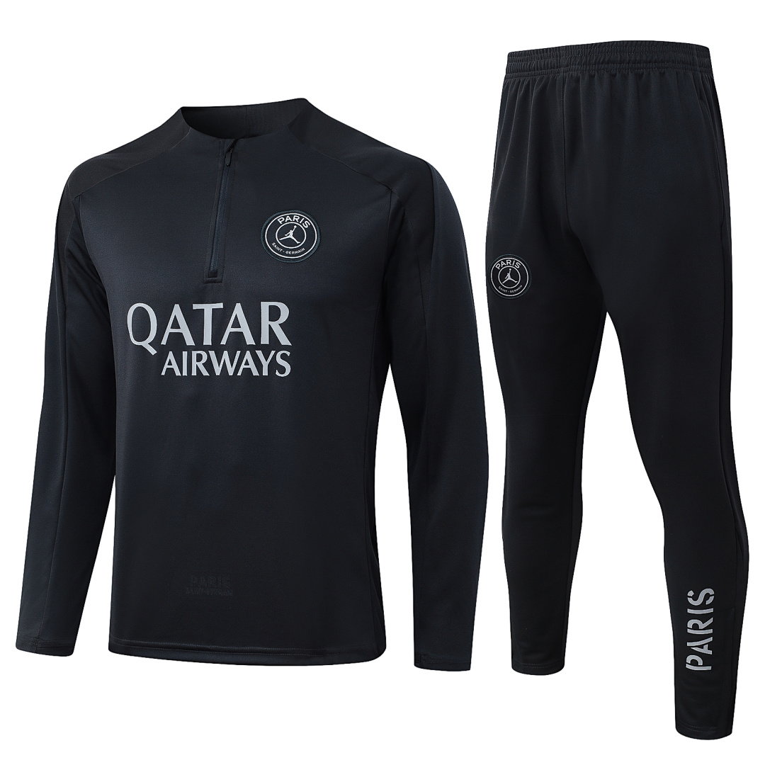 25/26 Jordan PSG Half-Zip Men's Training Kit Dark Gray