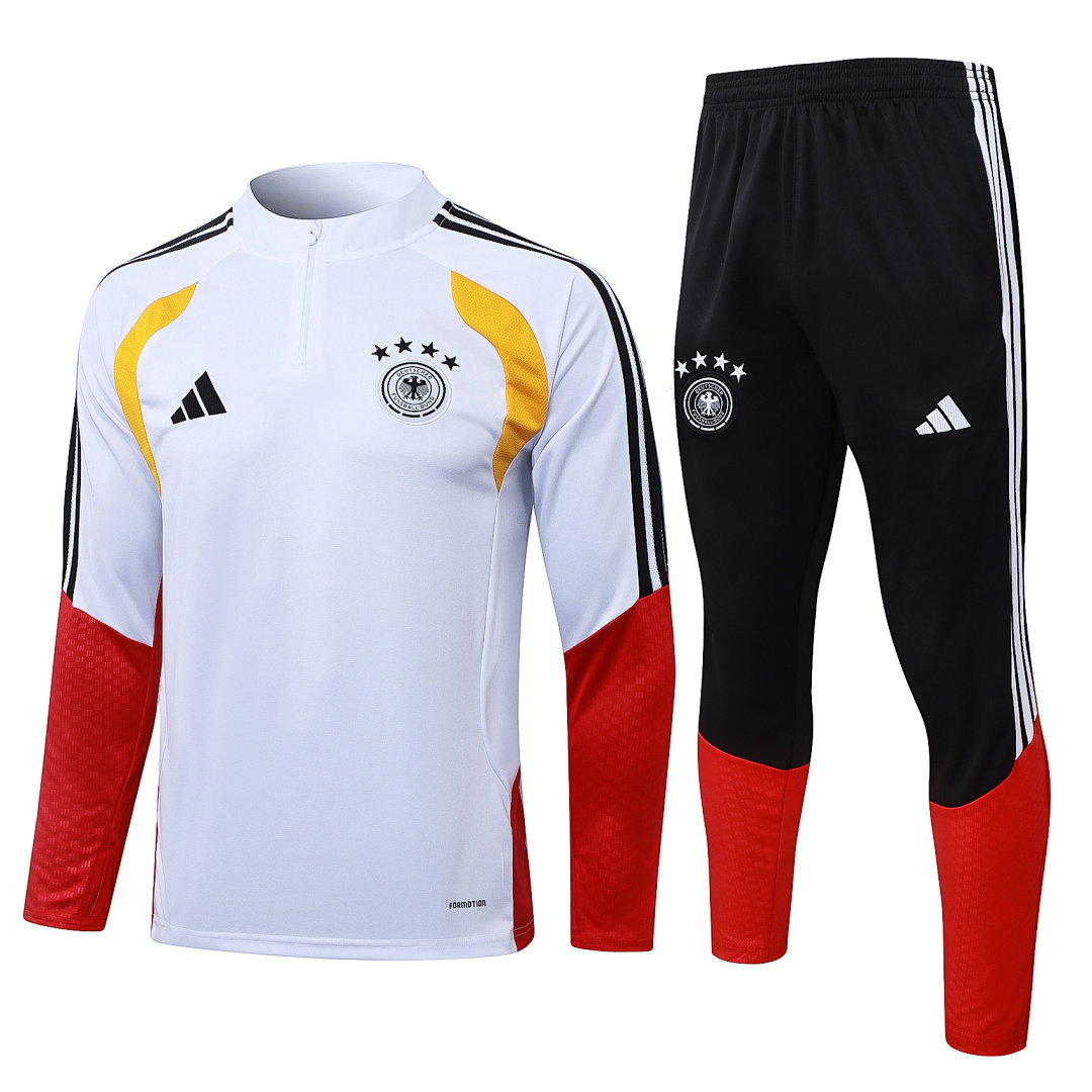 26/27 Germany Half-Zip Men's Training Kit White