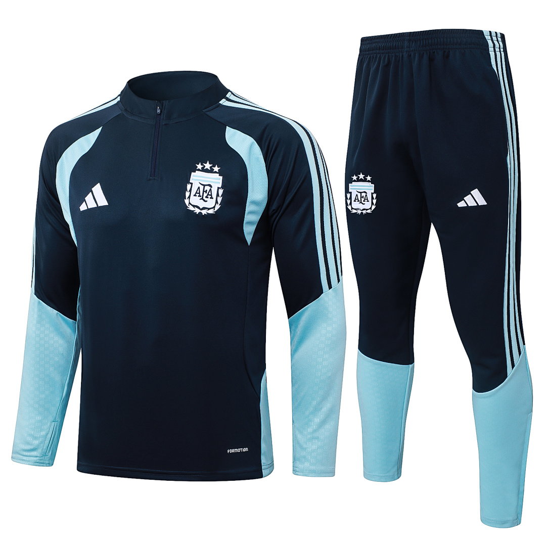 26/27 Argentina Half-Zip Men's Training Kit Royal Blue