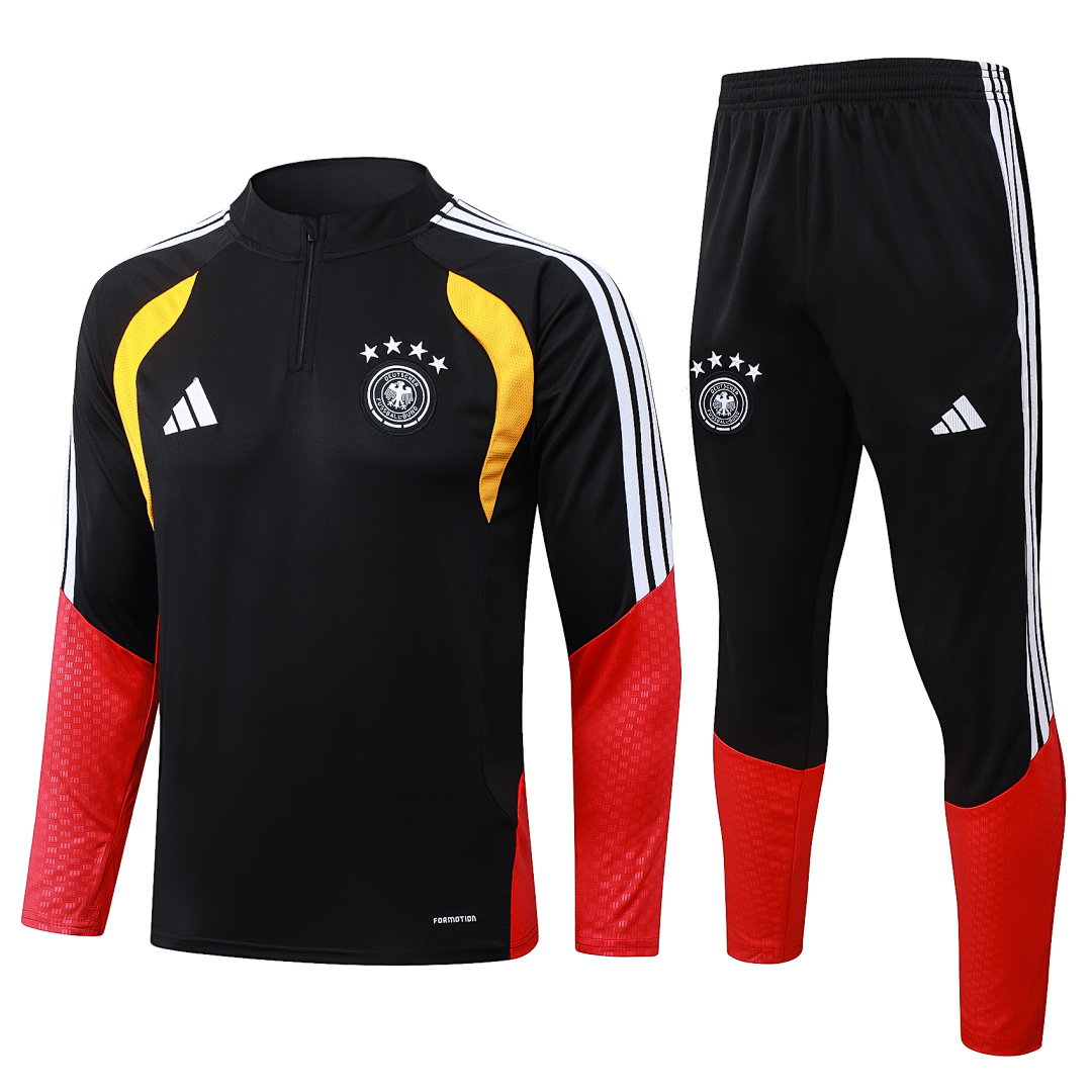 26/27 Germany Half-Zip Men's Training Kit Black