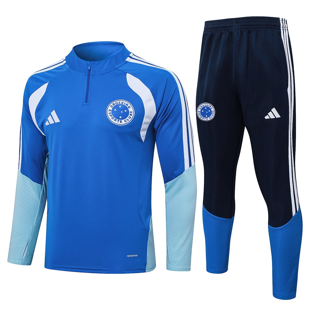 26/27 Cruzeiro Half-Zip Men's Training Kit Royal Blue