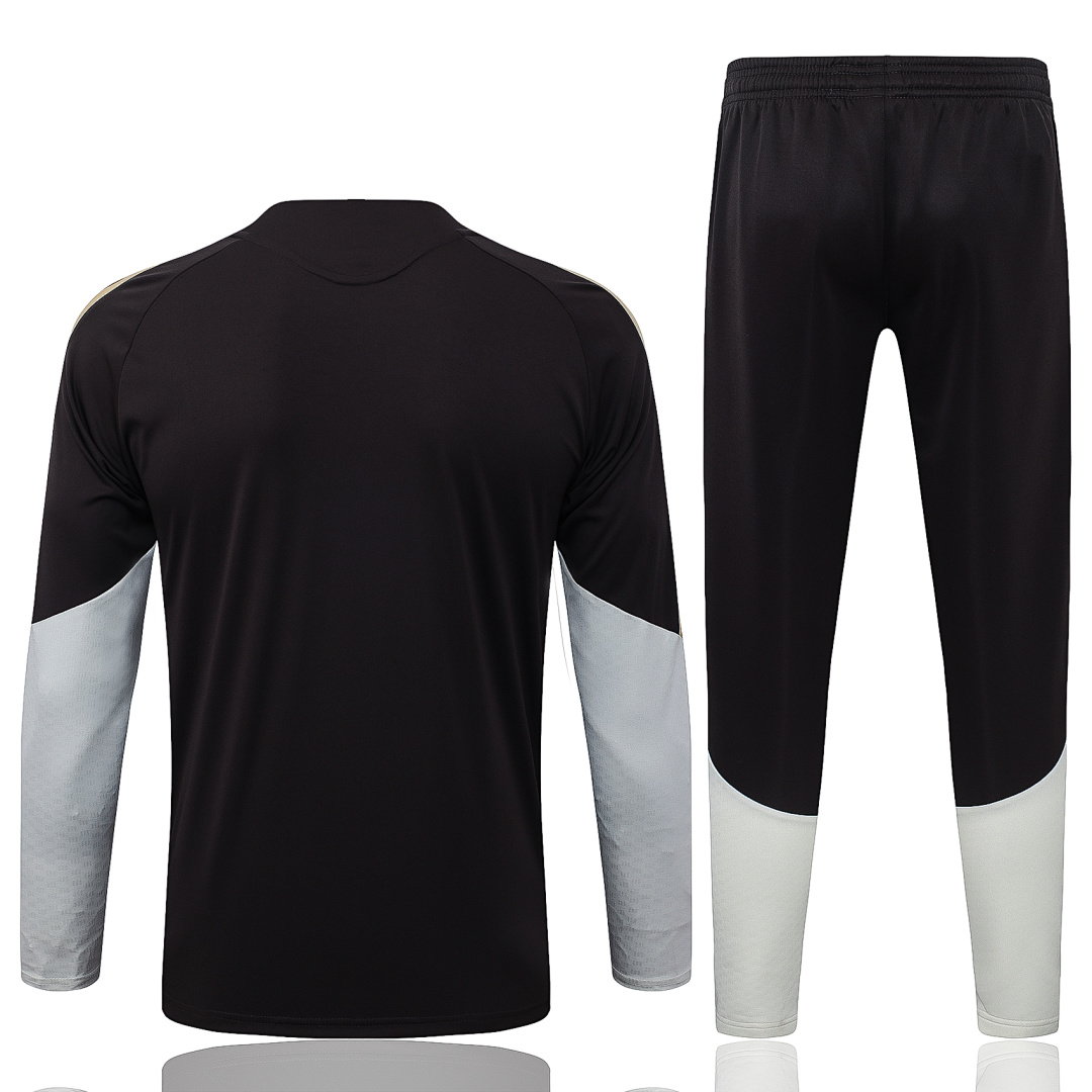 26/27 Flamengo Half-Zip Men's Training Kit Dark Brown