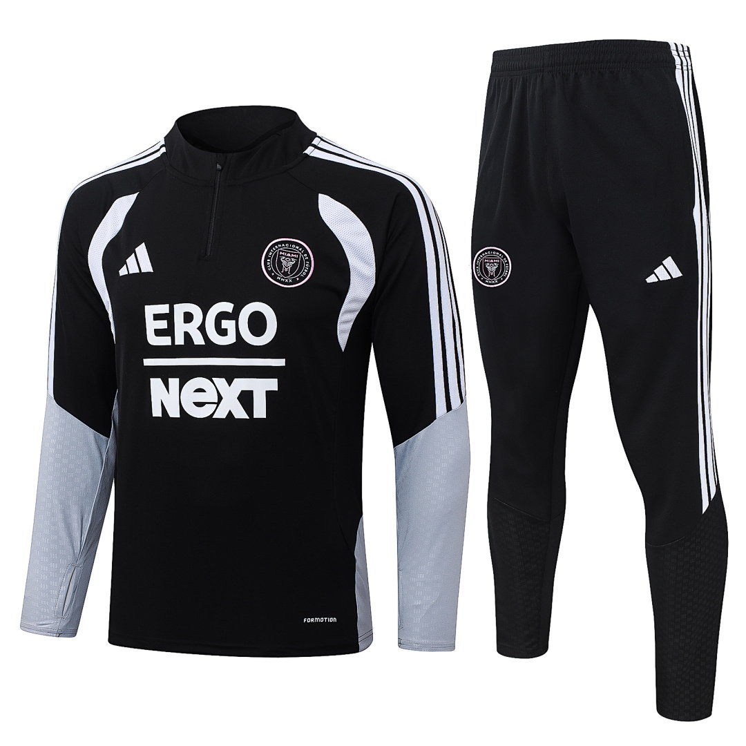 26/27 Inter Miami CF Half-Zip Men's Training Kit Black