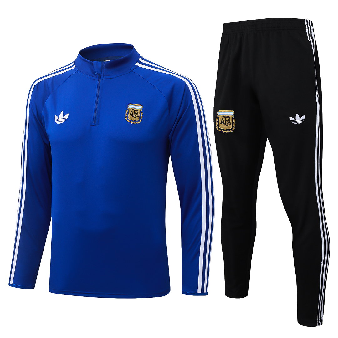 26/27 Argentina Half-Zip Men's Training Kit Royal Blue