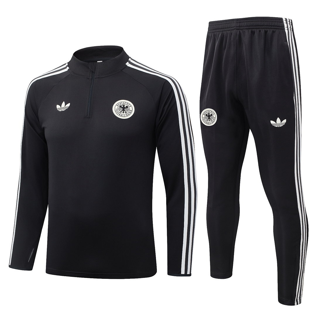 26/27 Germany Half-Zip Men's Training Kit Dark Gray
