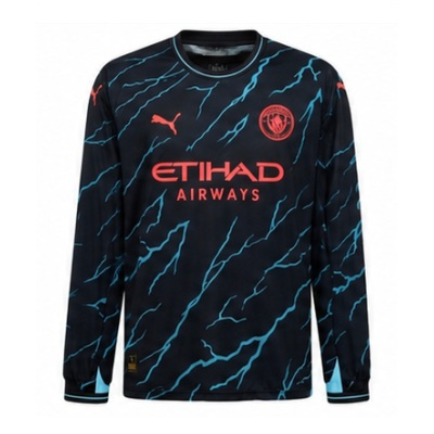 23/24 Long sleeve Manchester City third away