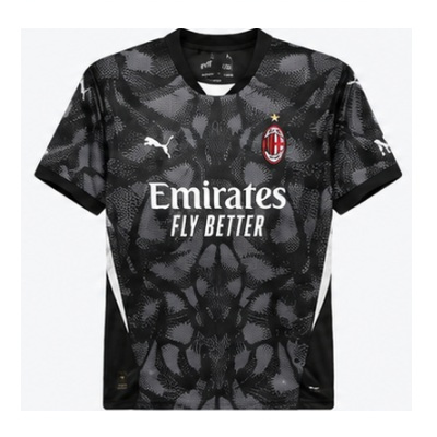 AC Milan 2024/25 Goalkeeper Jersey Black
