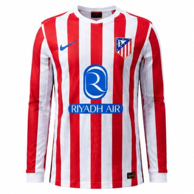 25/26 Player Long Sleeve Atletico Madrid Home Jersey