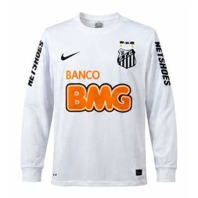 Retro Long Sleeve Santos 11/12 Home