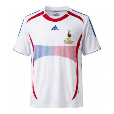 2006 French white short sleeve