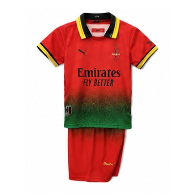 25/26 kids AC Milan Co-Branded Edition Jersey
