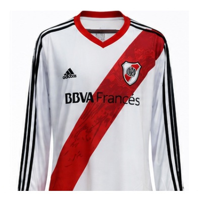 Retro Long Sleeve River Plate 13/14 Home