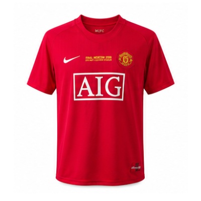 Retro 07/08 M-U Champions League version home