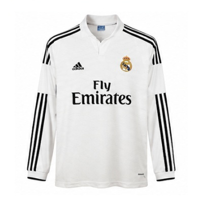 Retro Long Sleeve Real Madrid 14/15 home