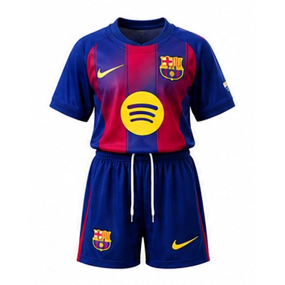 25/26 kids Barcelona home