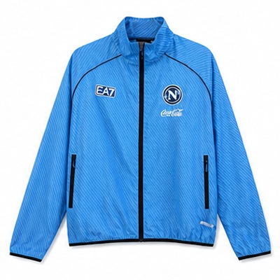 25/26 Napoli pad printed blue waterproof windbreaker