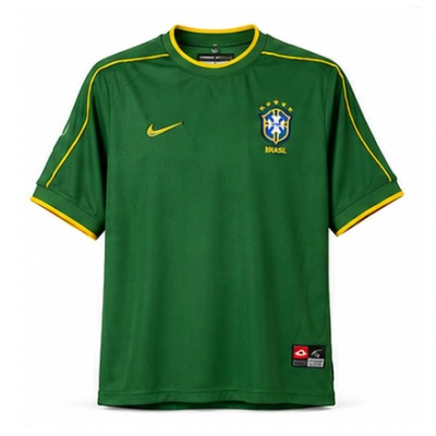 Retro Brazil 1998 Goalkeeper Green
