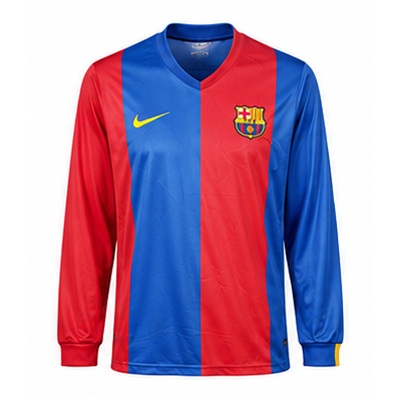 Retro Barcelona 06/07 Long sleeve home