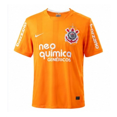 Corinthians 2010 Orange Retro Jersey