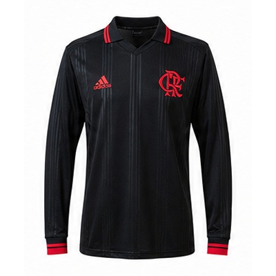 Flamengo 2019/20 Black Classic Edition Long Sleeve Retro Jersey