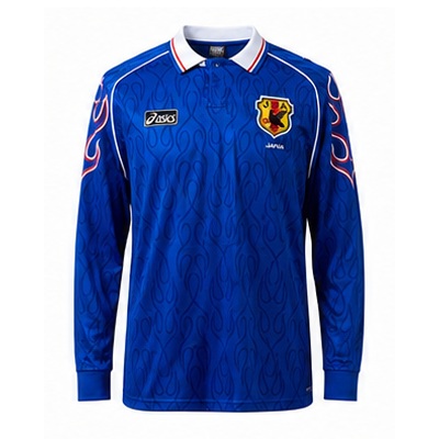 Japan 1998 Home Long Sleeve Retro Jersey