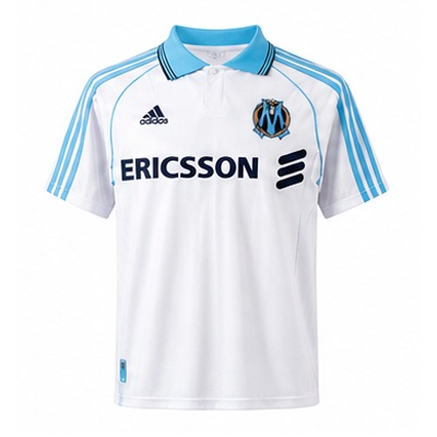 Olympique de Marseille 1990 Home Retro Jersey