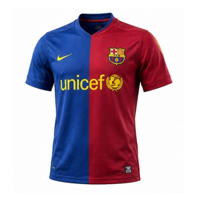 Barcelona 2008/09 Player Version Retro Home Jersey