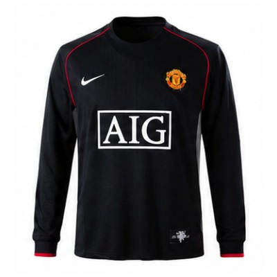 Retro long sleeve M-U 07/08 black