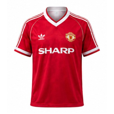 M-U 1986/88 Home Retro Jersey