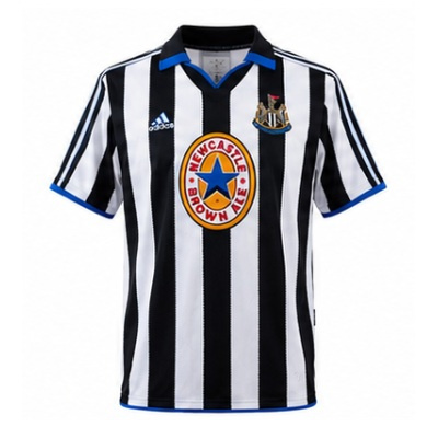 Newcastle United 1999/00 Home Retro Shirt