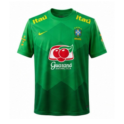 Brazil 2020 training suit green Retro Jersey