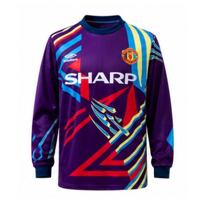 M-U 92/94 Goalkeeper Long Sleeve Retro Jersey