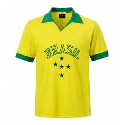 Brazil 1958 Home Retro Jersey