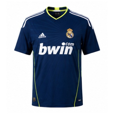 Real Madrid 10/11 Away Retro Jersey