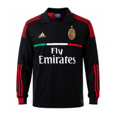 AC Milan 11/12 Away Long Sleeve Retro Jersey