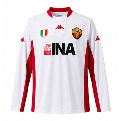 Roma 2001/02 Away Long Sleeve Retro Jersey