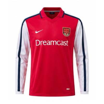 Arsenal 01/02 Home Long Sleeve Retro Jersey