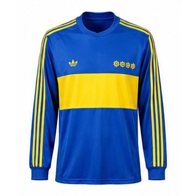 Retro Long sleeve 1981 Boca Juniors home
