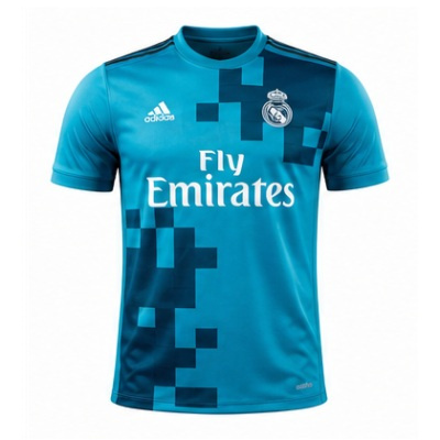 Real Madrid 17/18 Third Away Player Version Retro Jersey